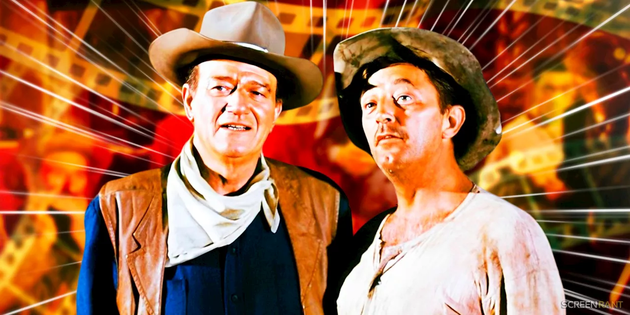 John Wayne & Robert Mitchum Finally Teamed Up In 1966's El Dorado After Years Of Separately Dominating The Western Genre, And It Was Totally Worth The Wait