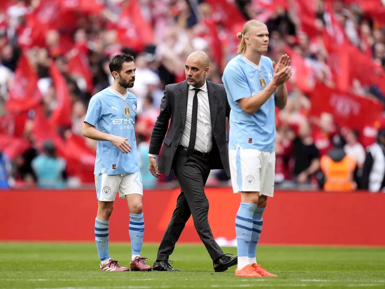 Pep Guardiola insists Man City ‘hungover’ comment after Tottenham loss was joke