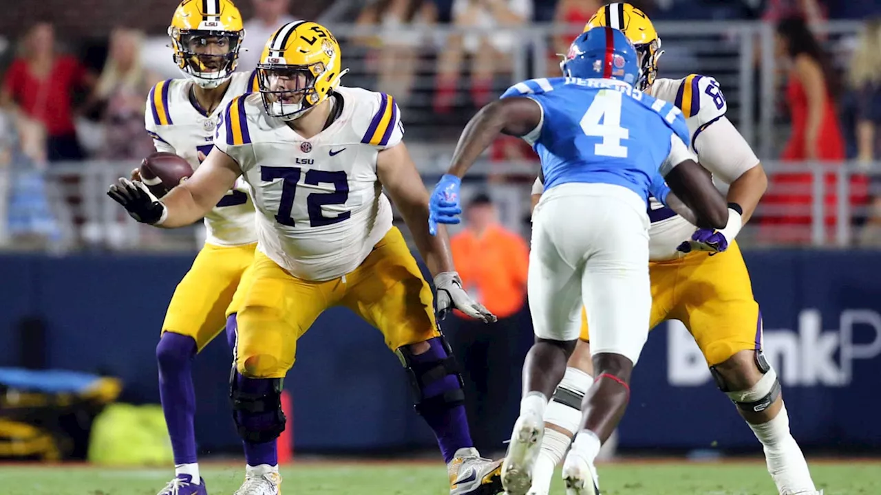 The Injury Update: Starting LSU Football Offensive Lineman's Status in Jeopardy