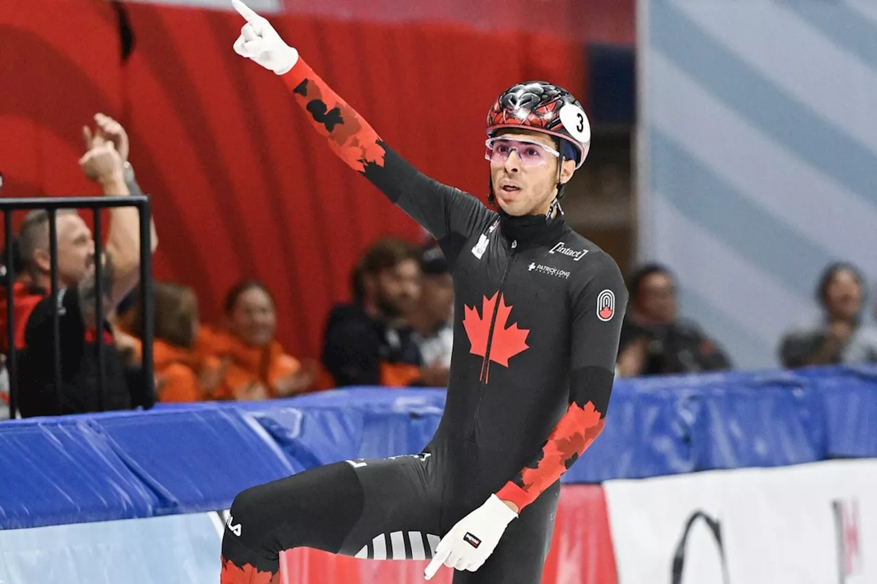 Future of Canadian short track in good hands with Dandjinou, says Hamelin