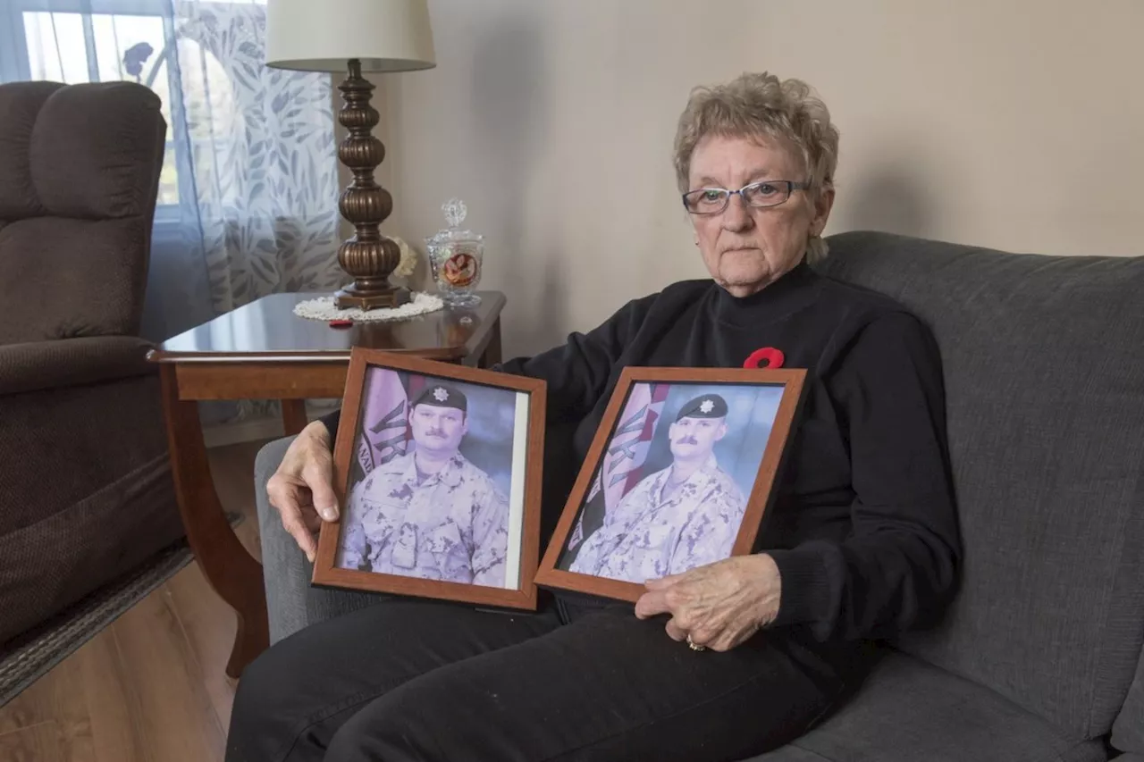 New Brunswick woman who lost two sons to PTSD named national Silver Cross Mother