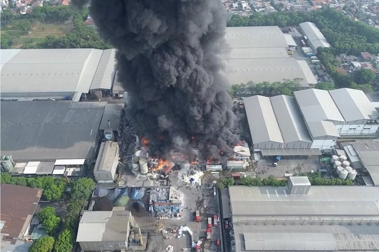 One person dead in cooking oil factory fire near Jakarta: Indonesian authorities