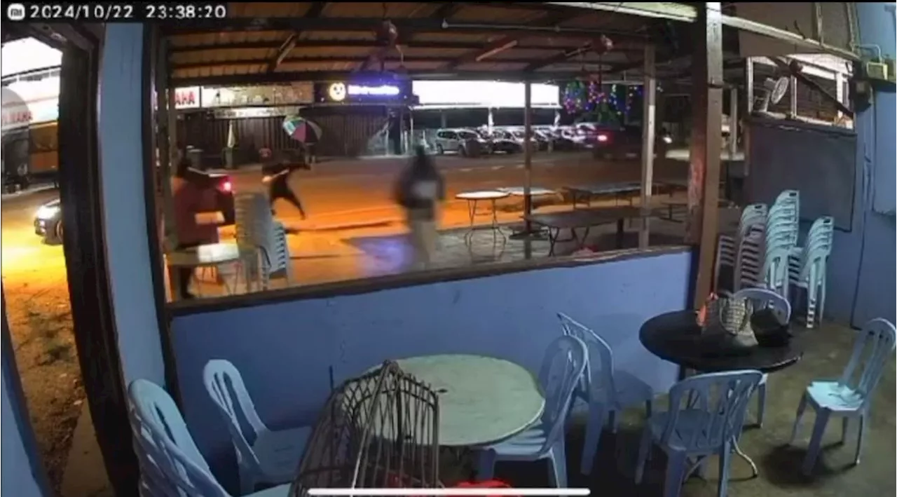 QuickCheck: Was a man slashed by masked attackers at a Raub eatery?