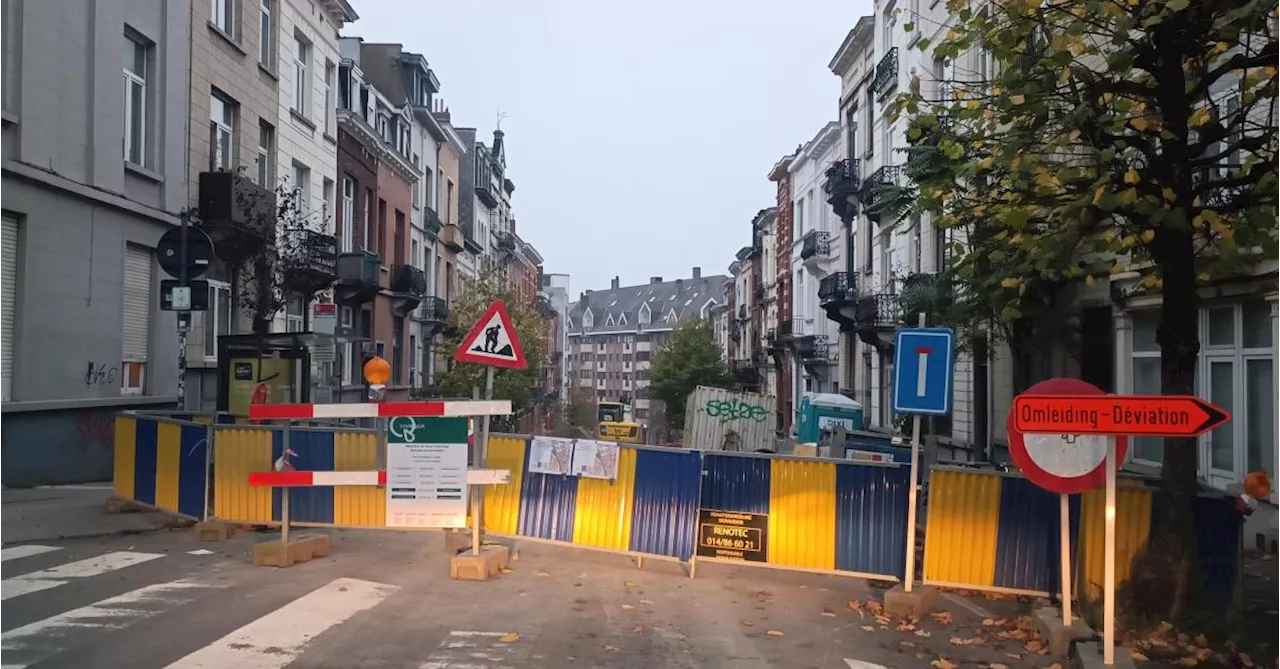 Le réseau d’égouts en rénovation rue du Sceptre à Ixelles : des travaux jusqu’en 2025