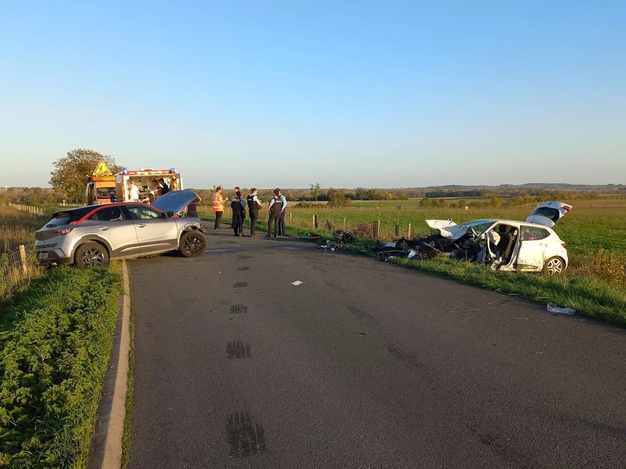 Charente-Maritime : une collision fait deux blessés graves au sud de Saintes