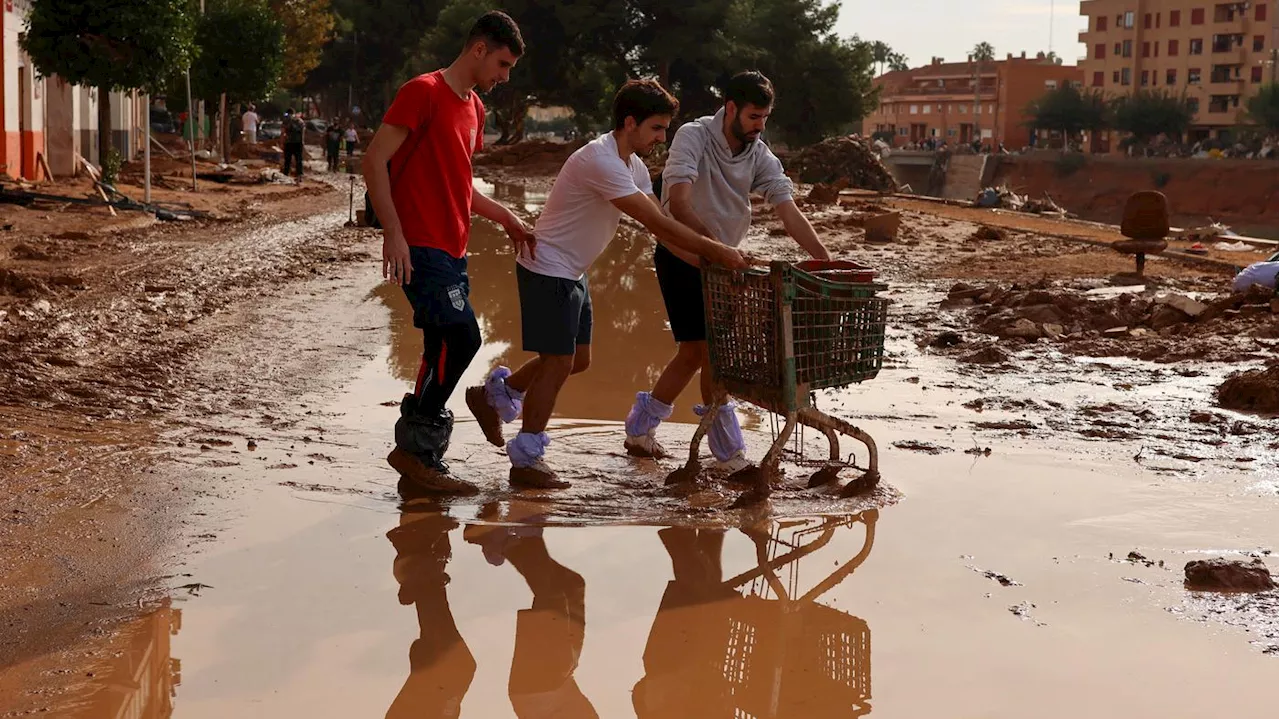 „Wir mussten einen Supermarkt ausräumen“: Gemeinden in Spanien wollen sich nach Unwetter nun selbst organisieren