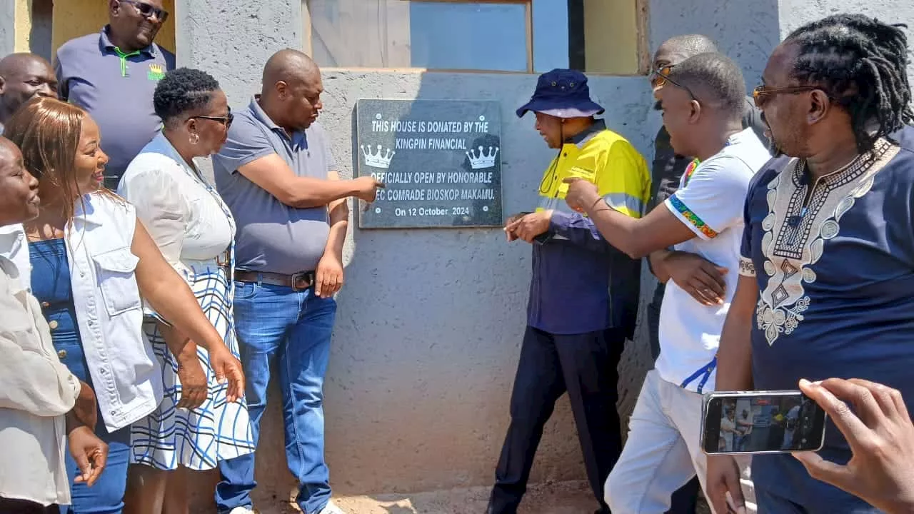 Limpopo businessman gifts family with new home