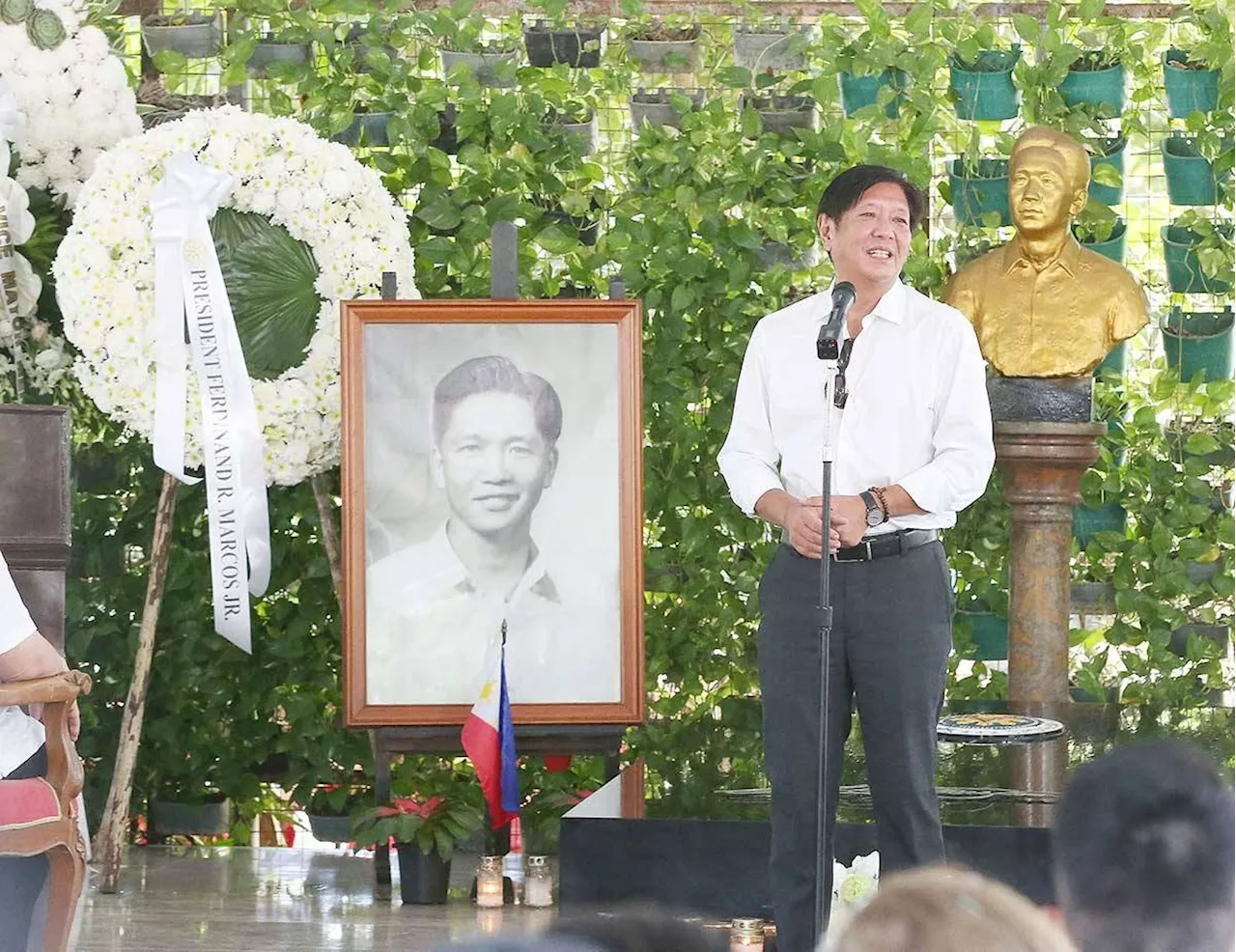 Marcos refuses to react to Sara Duterte's rant