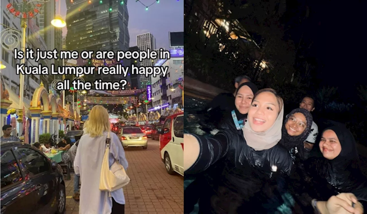 Wanita Sweden Dakwa Penduduk Kuala Lumpur Sentiasa Nampak Bahagia, Betul Ke?