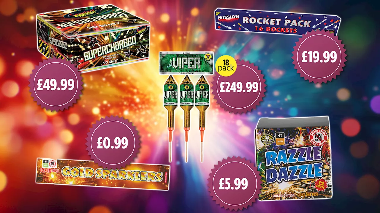 Cheapest shop to buy fireworks this week – and it’s not Tesco or Sainsburys...