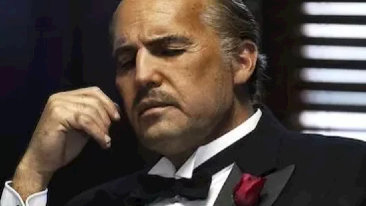 Hollywood star looks the spitting image of Marlon Brando in new biopic