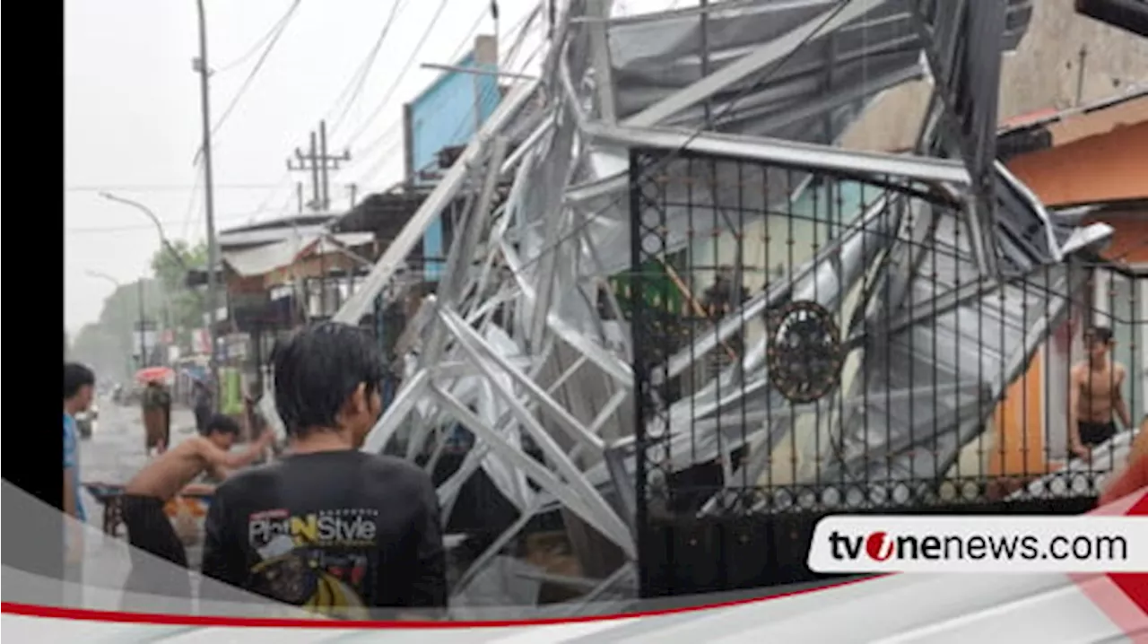 Puting Beliung Terjang 2 Kecamatan di Lumajang, Puluhan Rumah Rusak