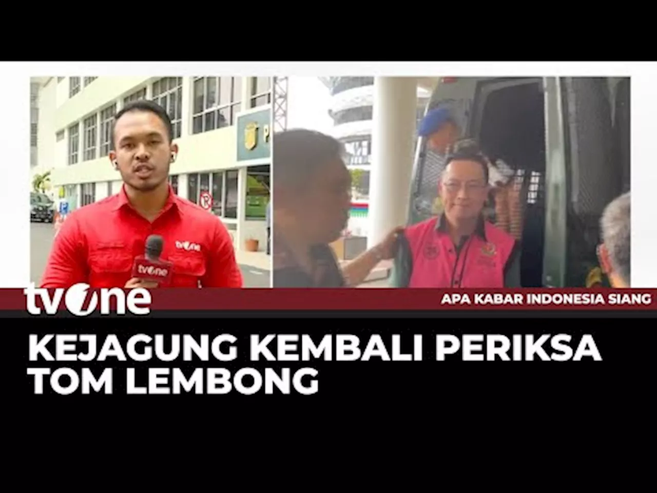 Tom Lembong Kembali Diperiksa Kejaksaan Agung