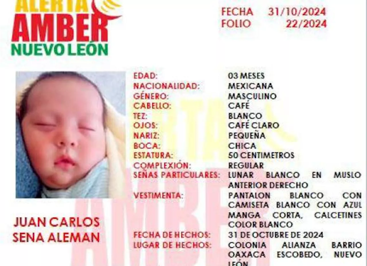 Mujeres roban bebé de tres meses a otra, en Escobedo, Nuevo León