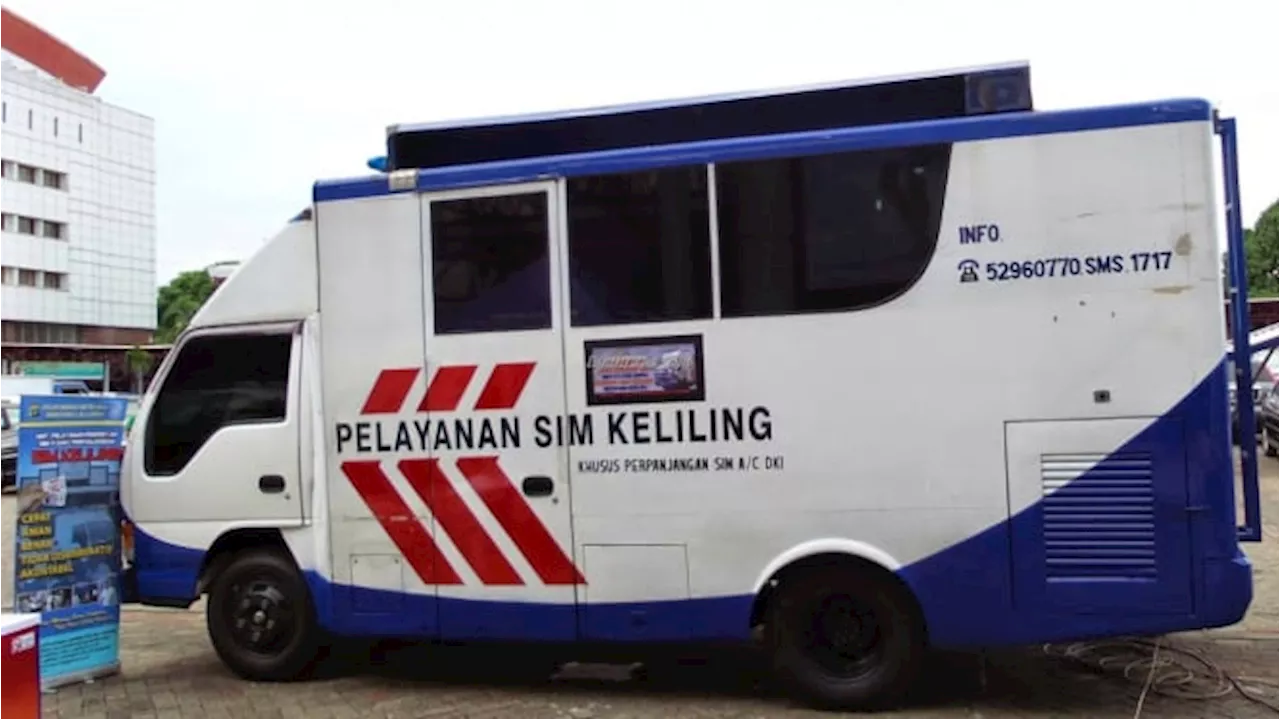 Jadwal Mobil SIM Keliling Jakarta, Depok, Bandung, Bekasi Sabtu 2 November 2024