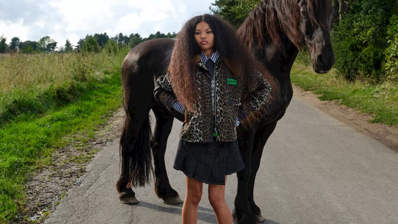 Ganni x Barbour’s Third Drop Has Arrived