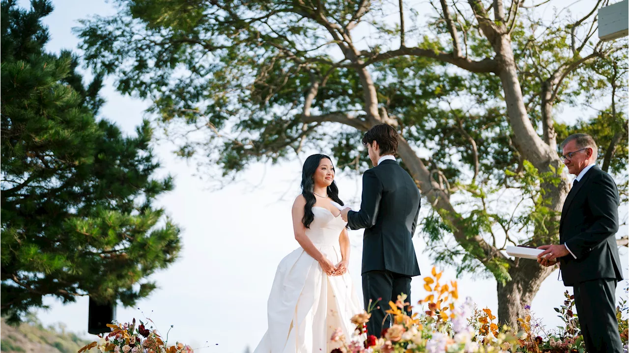 Lana Condor and Anthony De La Torre Married in an Intimate Ceremony on Top of the Malibu Mountains—And Then Got Matching Tattoos the Next Day