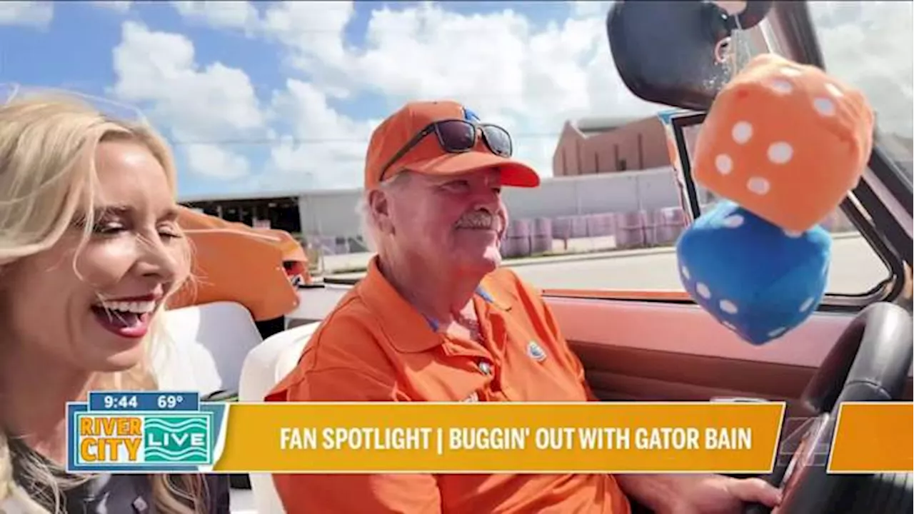 Gator pride on wheels: Gator bug mobile hits the streets of Jacksonville