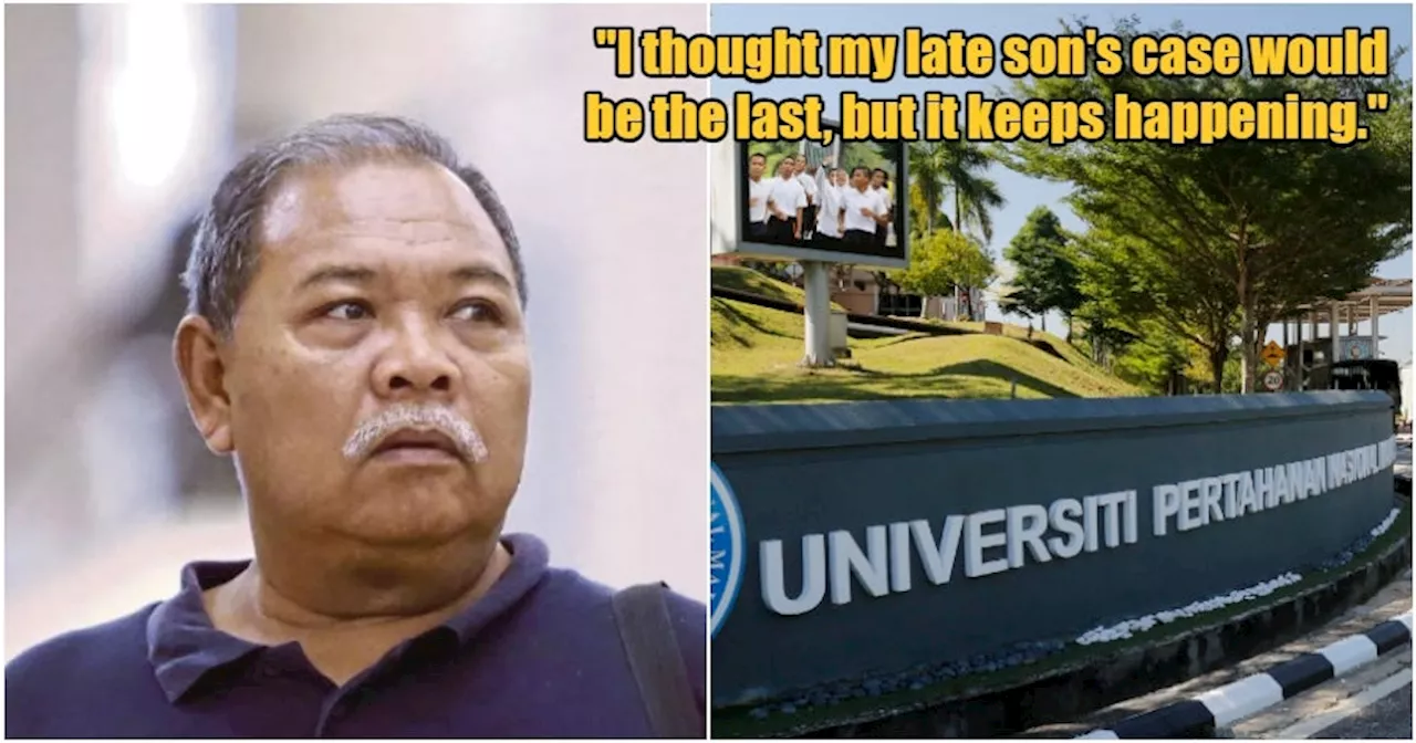 'I thought my late son would be the last' - Zulfarhan's Father Shocked That Bullying is Still Prevalent in UPNM