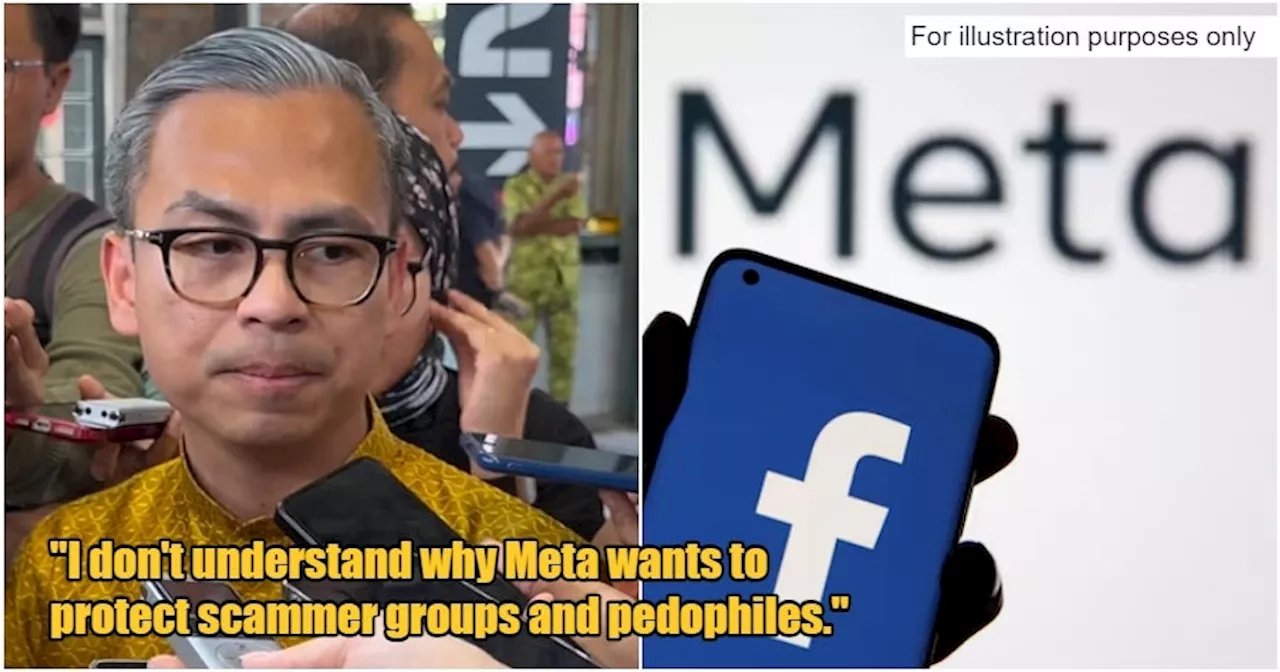 'I won't compromise on safety of M'sians' - Fahmi Says Meta is Giving Excuses to Delay Social Media Licensing