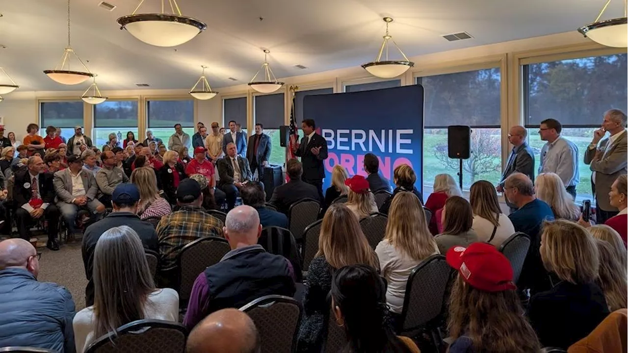 Gov. Ron DeSantis in Ohio to help Bernie Moreno try to knock off Sherrod Brown