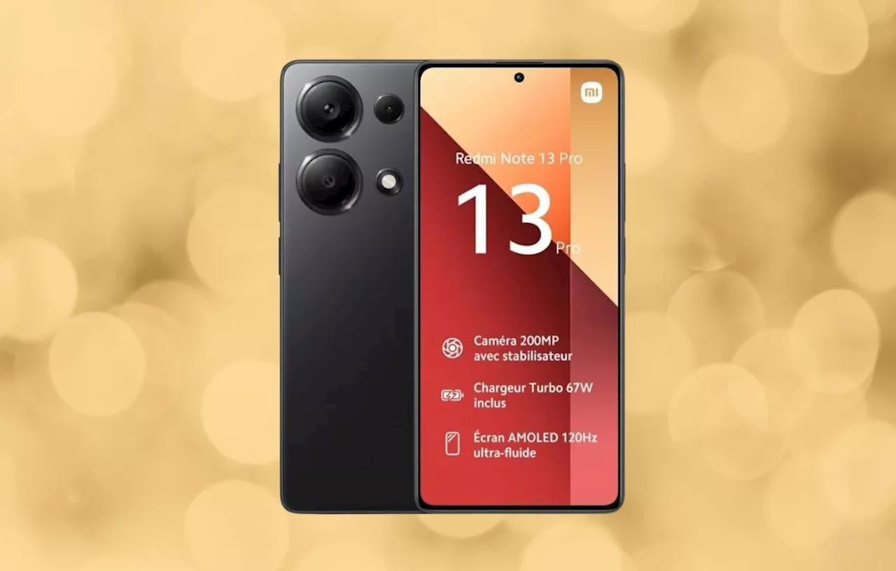 Le Xiaomi Redmi Note 13 Pro est à un prix défiant toute concurrence