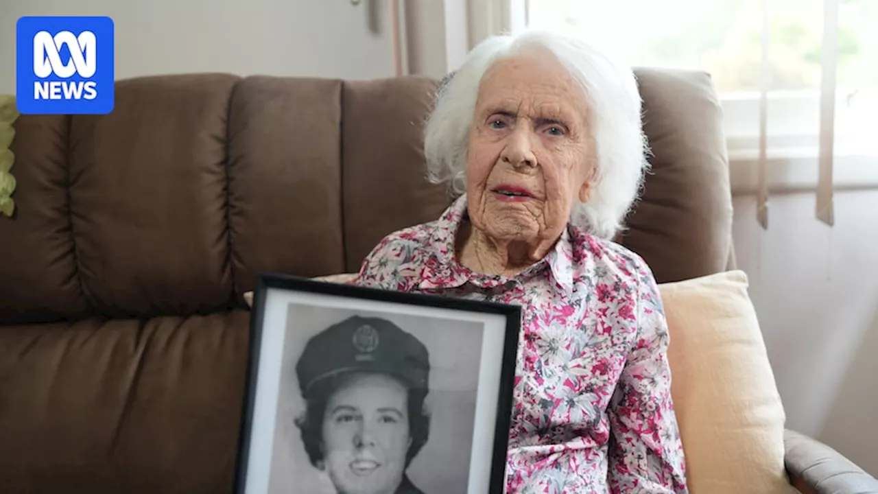 101-year-old Melbourne woman reflects on her World War II service for Remembrance Day