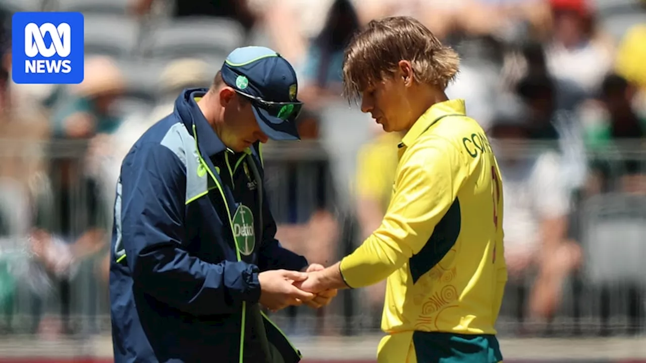 Australia's Cooper Connolly taken for scans as Pakistan claim ODI series in Perth