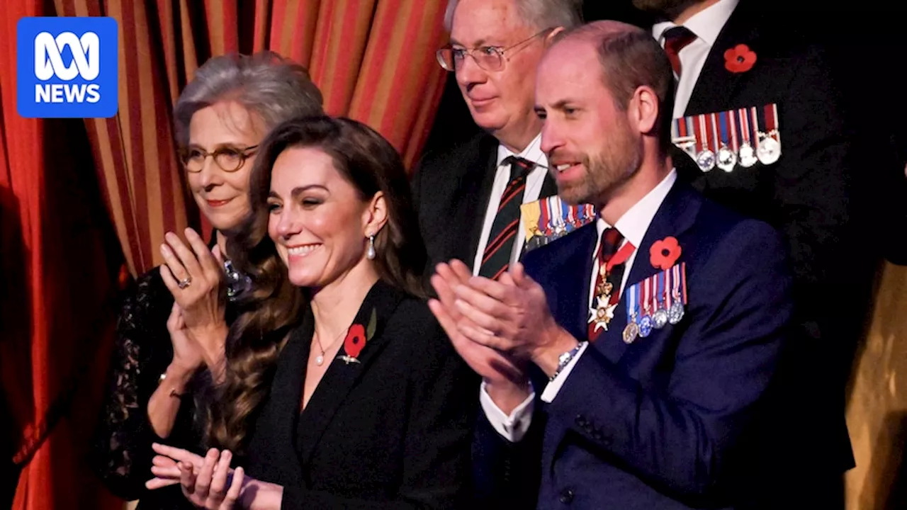 Princess Kate joins royal family at Remembrance event as Queen Camilla recovers from illness