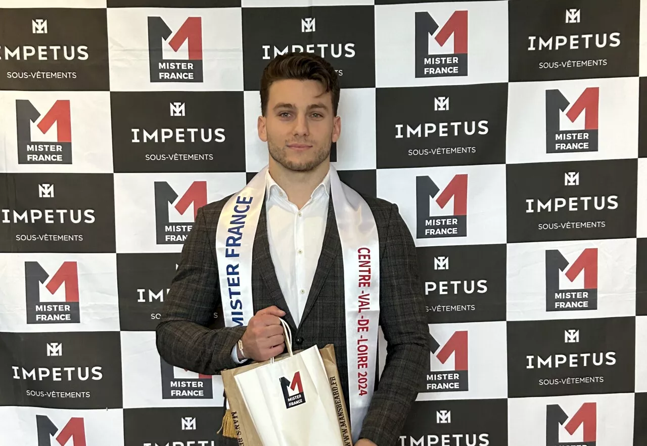 Benjamin Garrigues est Mister France Centre-Val de Loire 2024 !