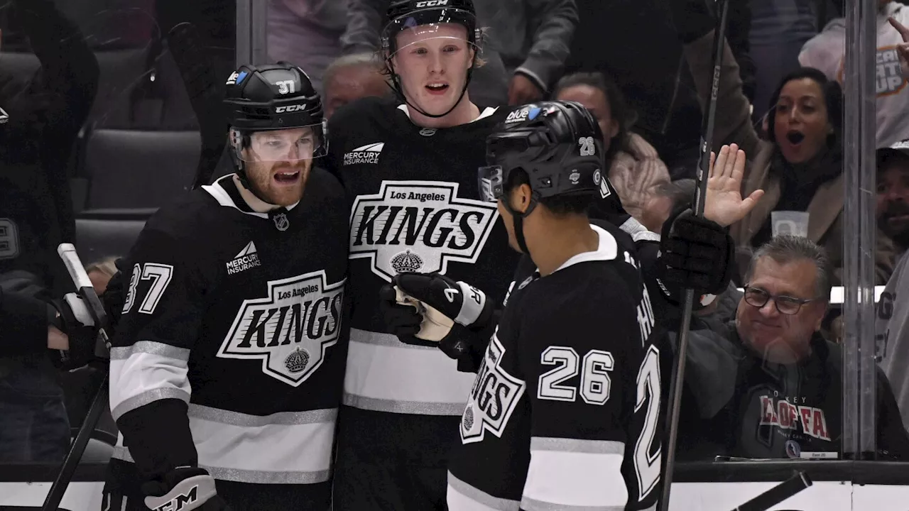 Kings shake off slow start to beat Blue Jackets 5-2