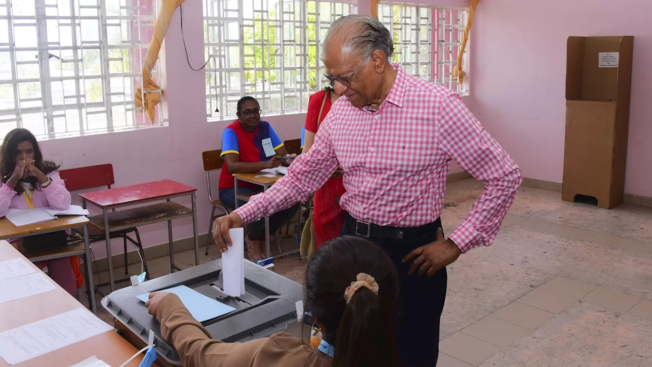 Mauritius holds an election with the ruling party seeking a new term