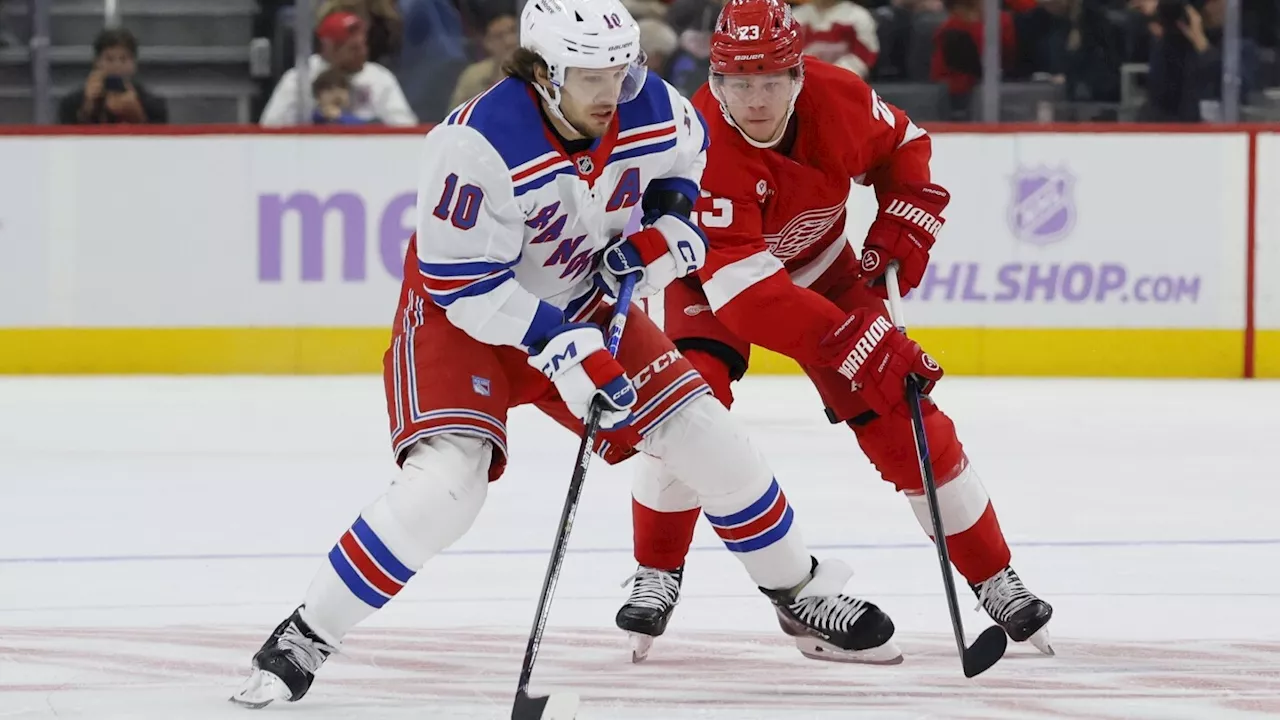 Panarin has goal and assist, Quick gets 61st career shutout as Rangers beat Red Wings 4-0