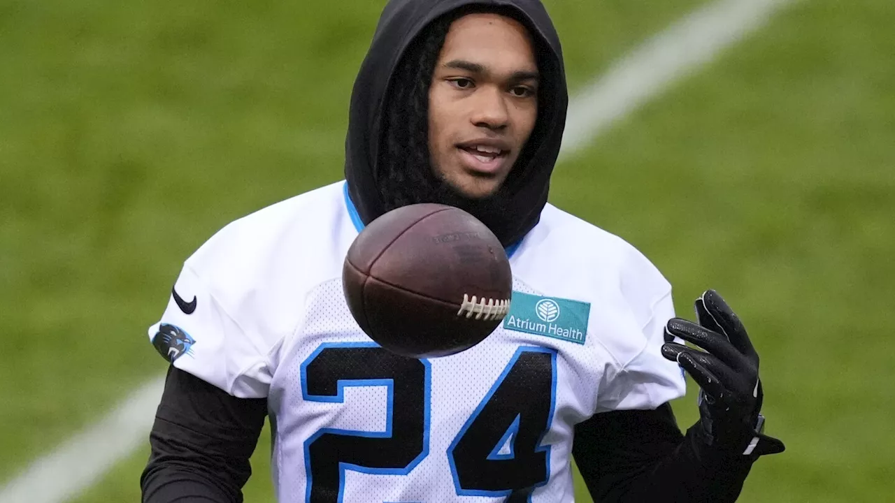 Panthers rookie RB Jonathon Brooks inactive. Giants kicker Graham Gano is active