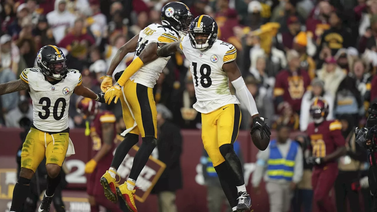 Russell Wilson's TD pass to Mike Williams lifts the Steelers over the Commanders 28-27