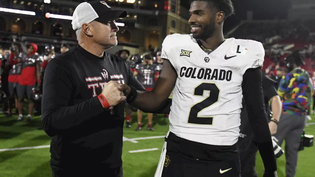 Sanders, Hunter help No. 21 Colorado overcame early deficit in 41-27 win over Texas Tech