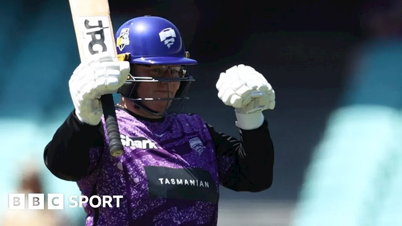 WBBL 2024: Lizelle Lee smashes 150 as Hobart Hurricanes beat Perth Scorchers