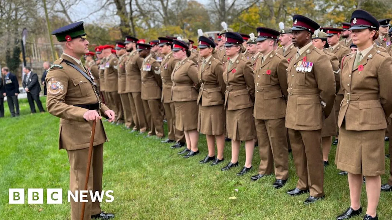 West Country falls silent for Remembrance Day