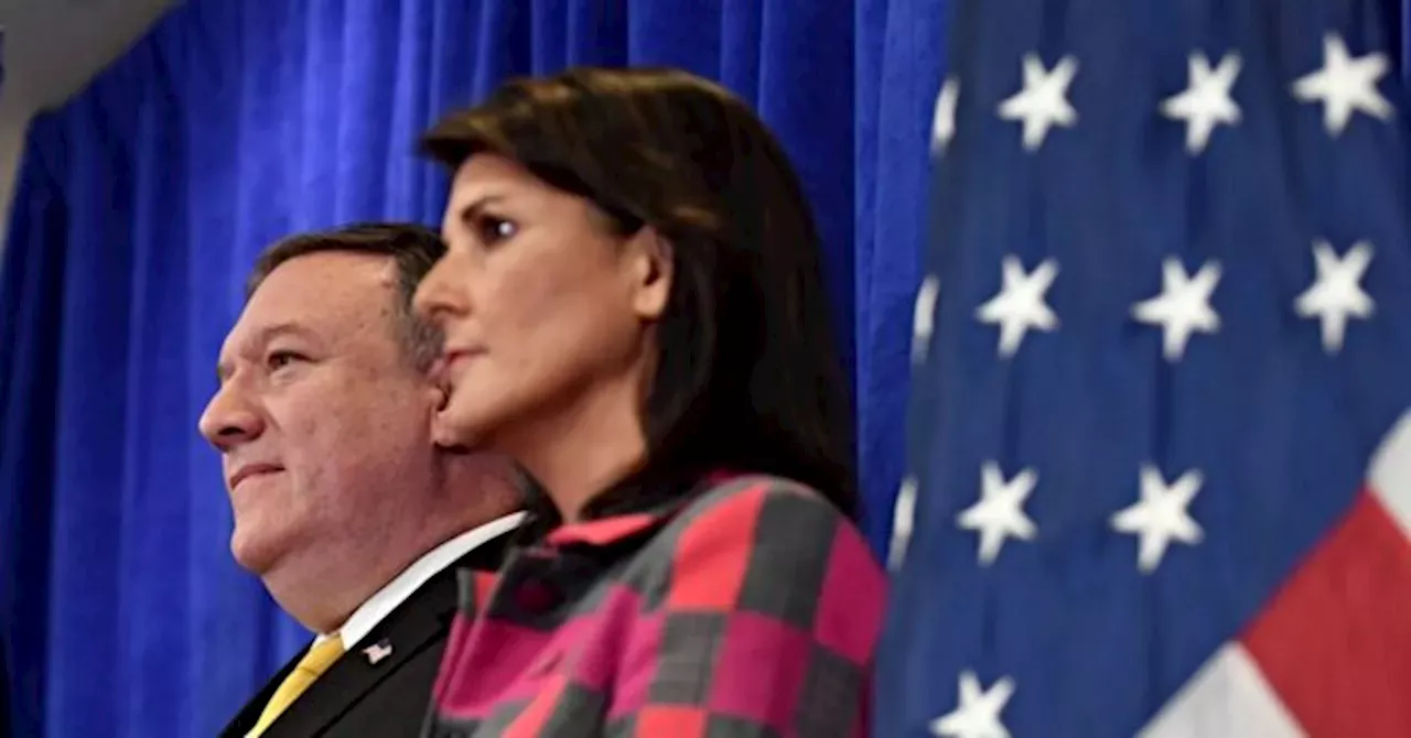 Trump Announces Nikki Haley and Mike Pompeo Will Have no Role in Next