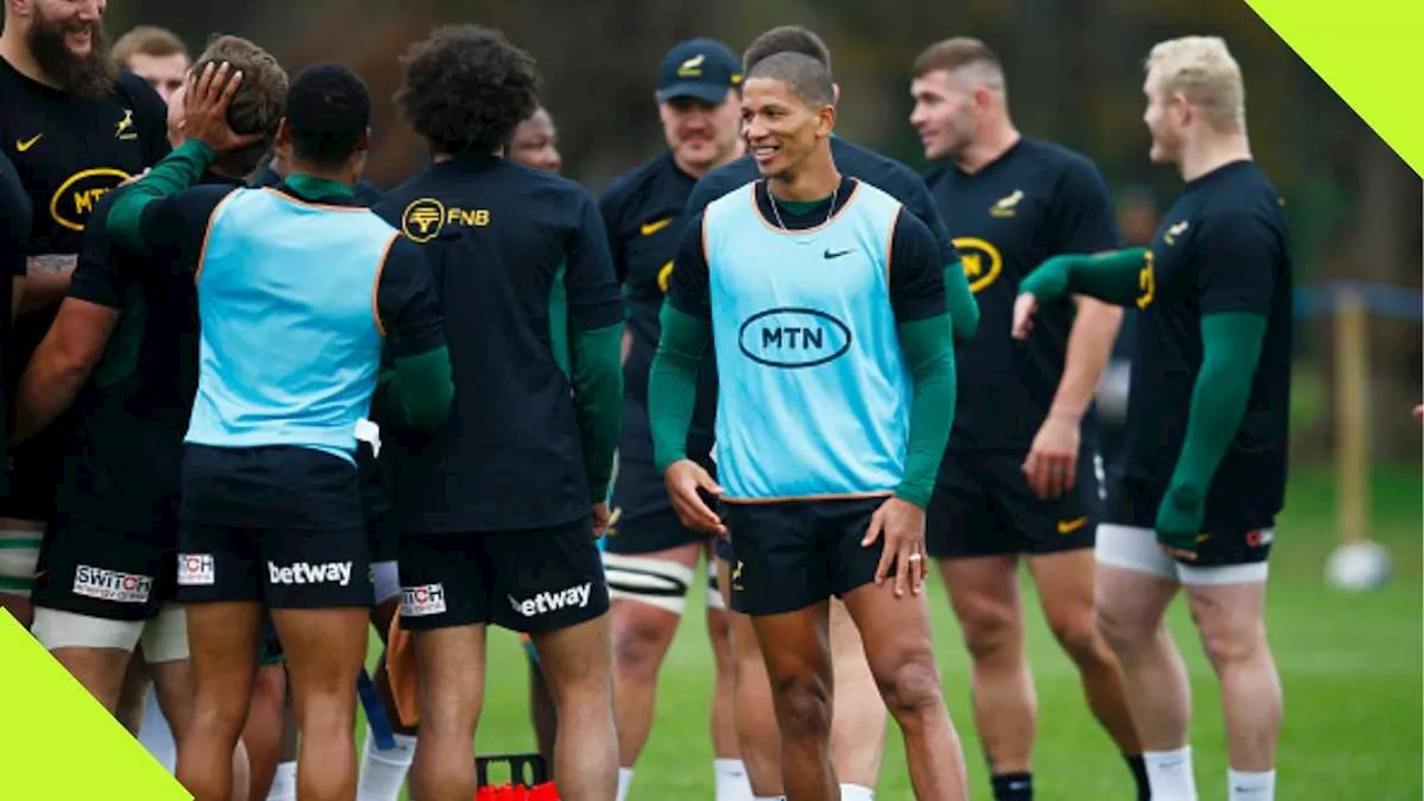 UCL Winner Visits South Africa’s Rugby Team Ahead of Springboks’ Clash With Scotland