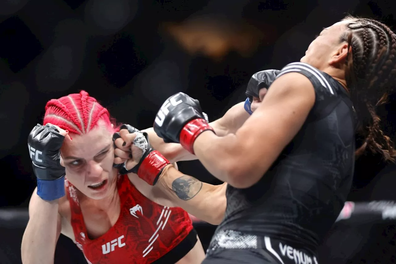 Canadian strawweight Gillian (The Savage) Robertson wins third straight in UFC