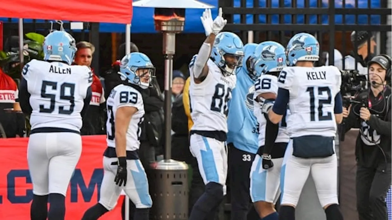 Argos get revenge on Als to reach Grey Cup game, but lose QB Kelly to injury