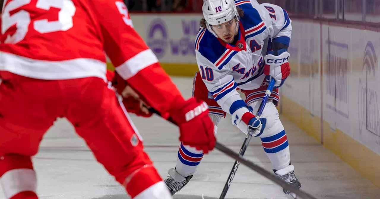 Rangers beat Red Wings as Panarin has goal and assist, Quick gets 61st career shutout