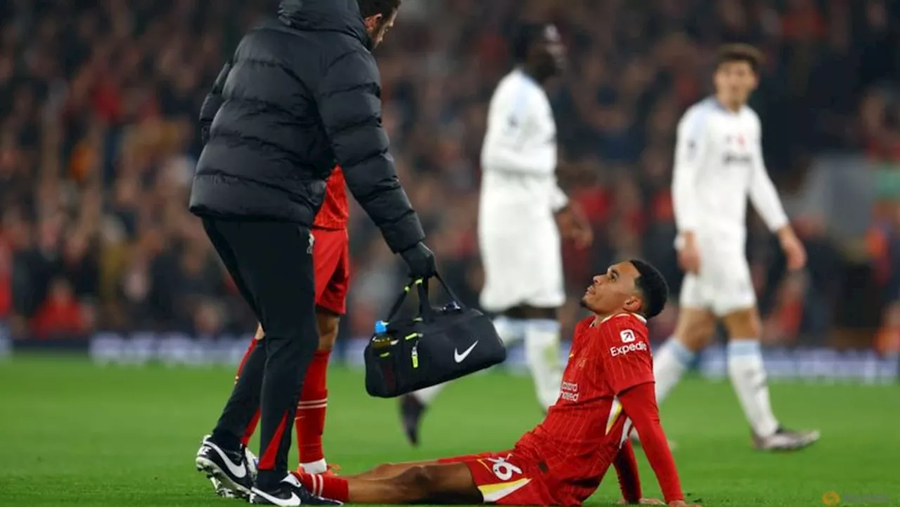 Alexander-Arnold's injury puts damper on Liverpool's win over Villa