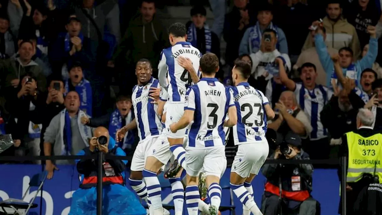 Becker goal hands Real Sociedad shock win over Barcelona