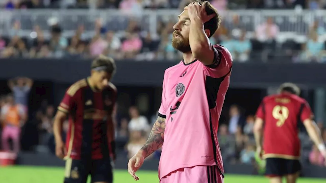 Lionel Messi and Inter Miami crash out of MLS playoffs in stunning loss to Atlanta United