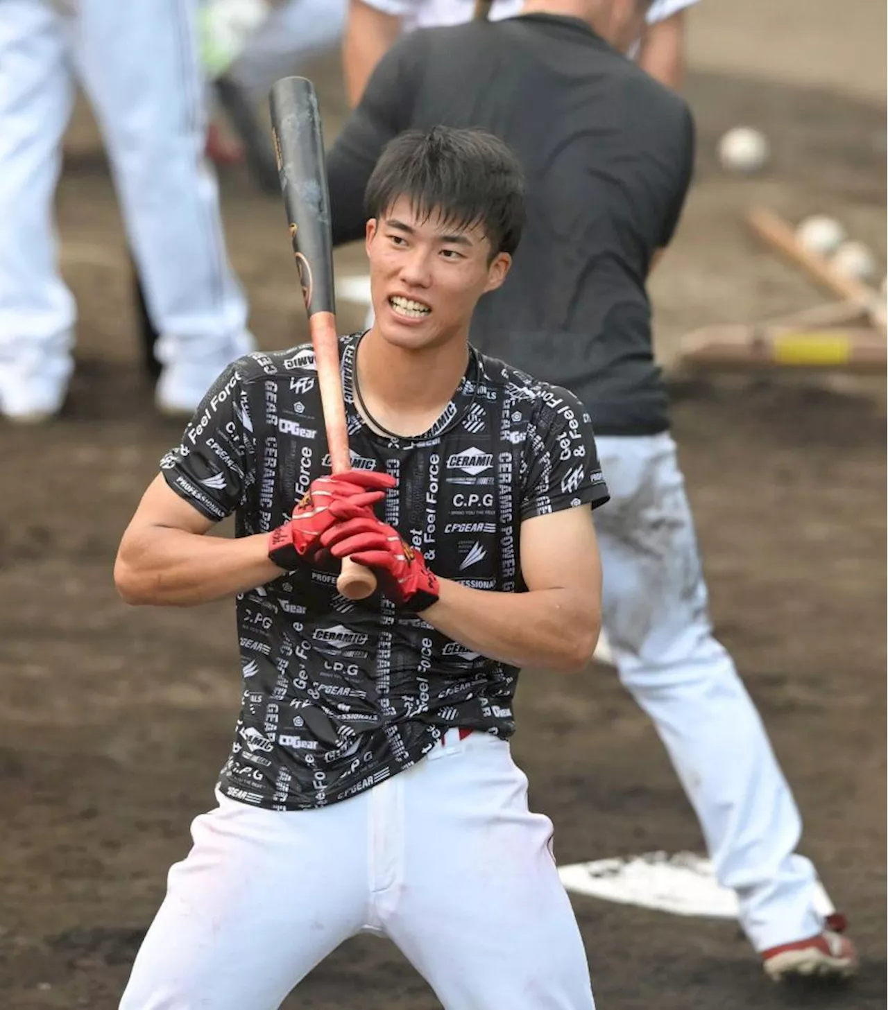 広島・二俣 秋季キャンプチーム１号！打撃改良手応えマルチ 「ユーティリティーで終わりたくない」レギュラー獲り目指す