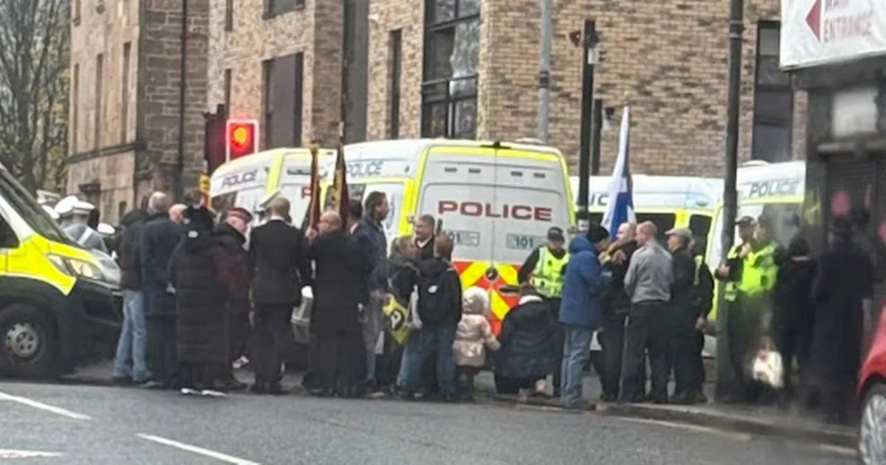 Glasgow loyalist walk 'rerouted' from Catholic Church after safety fears