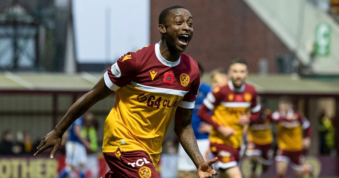 Motherwell goal hero says he's getting to grips with Scottish football