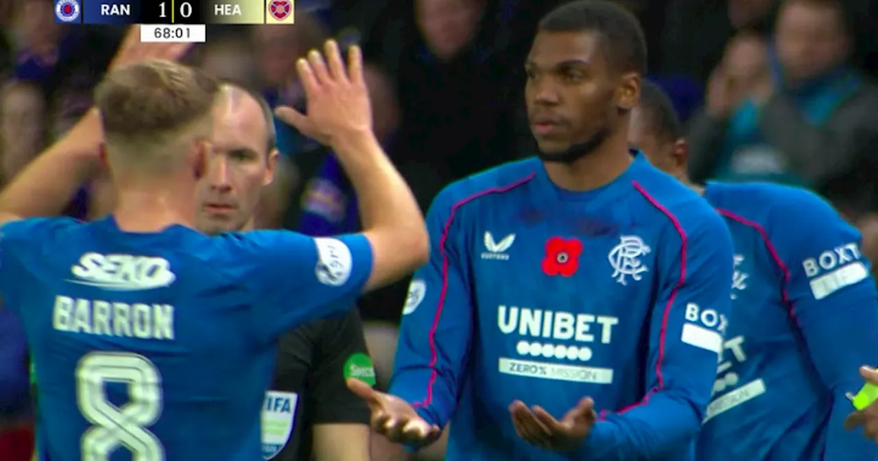 Philippe Clement booed by Rangers fans after 'surprising' Barron substitution